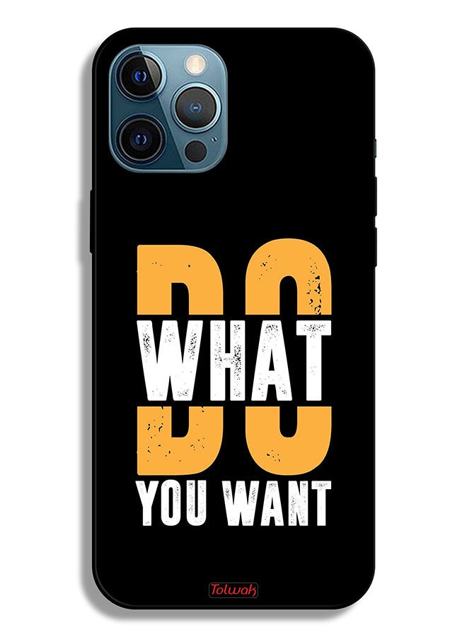 Tolwak Apple iPhone 12 Pro Max Protective Case Do What You Want - Image 2