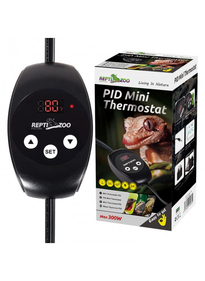 REPTIZOO REPTIZOO Reptile Dimming Thermostat Heat Lamp Temperature Controller with LED Digital Screen, Specifically Designed for Light Heat Bulbs & Heaters  - Image 1