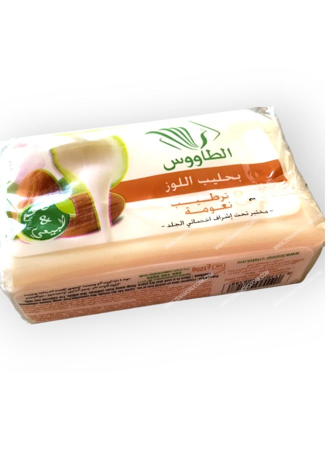 Taous Soap with Almond Milk 4*120g - Image 2