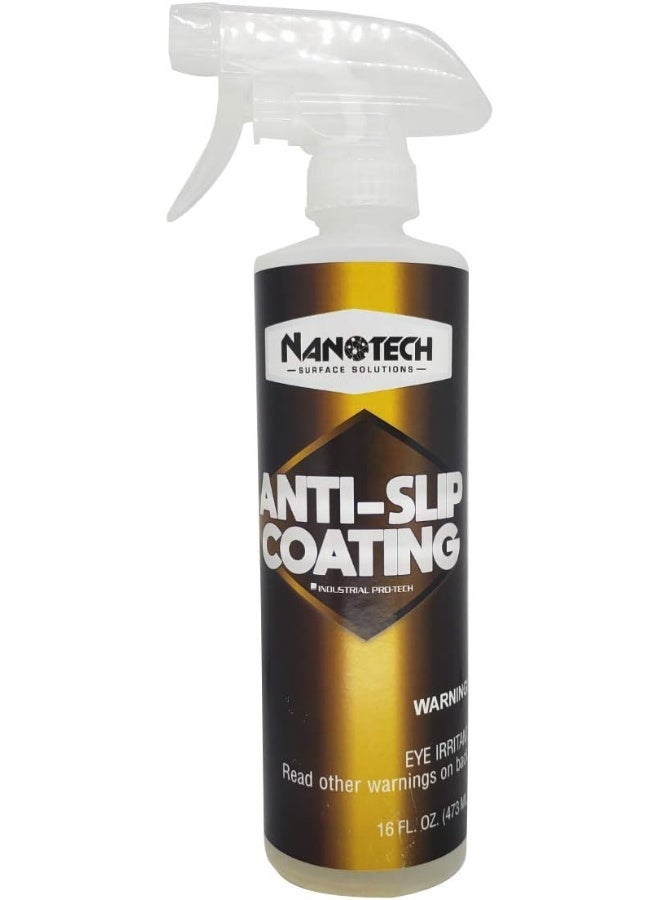 NANOTECH Anti-Slip Coating - Increases Friction Coefficient- Reduces Slip And Fall Accidents Due To Wet Floors - For Polished Granite, Porcelain And Ceramic Tile (16 Oz.) - Image 1