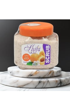 SHIFA Shifa scrub cream with apricot extract, vitamin E, 500 ml  - Image 1