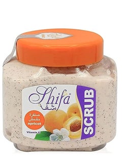 SHIFA Shifa scrub cream with apricot extract, vitamin E, 500 ml  - Image 3