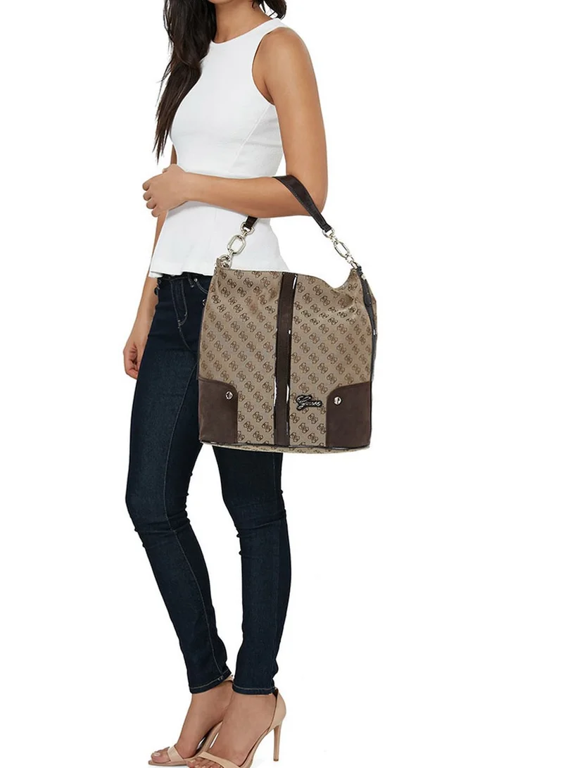 GUESS Poway Printed Hobo