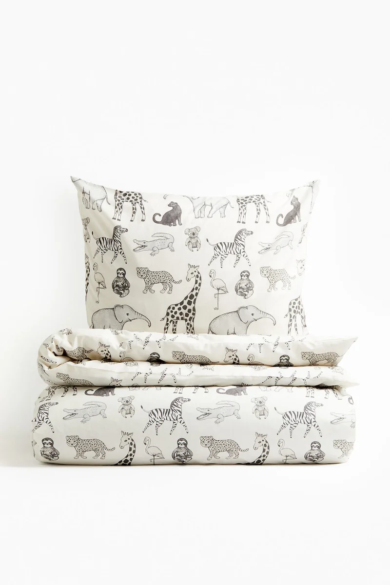 H&M Single cotton duvet cover set