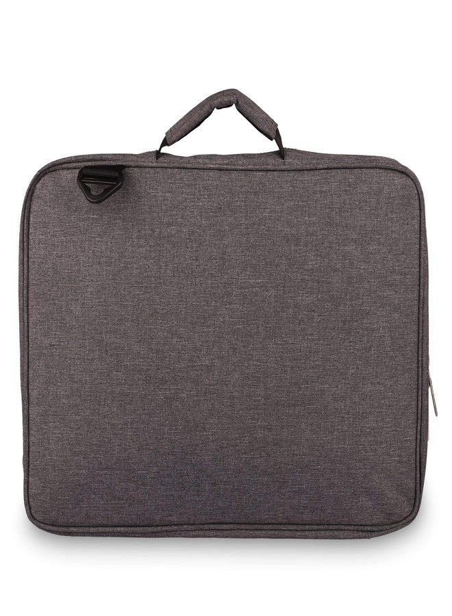 ProTecta حقيبة كمبيوتر محمول بروتيكتا ماسترميند رفيعة مع منظم - مصممة لأجهزة الكمبيوتر المحمولة حتى 15.6 بوصة. - رمادي - Image 4