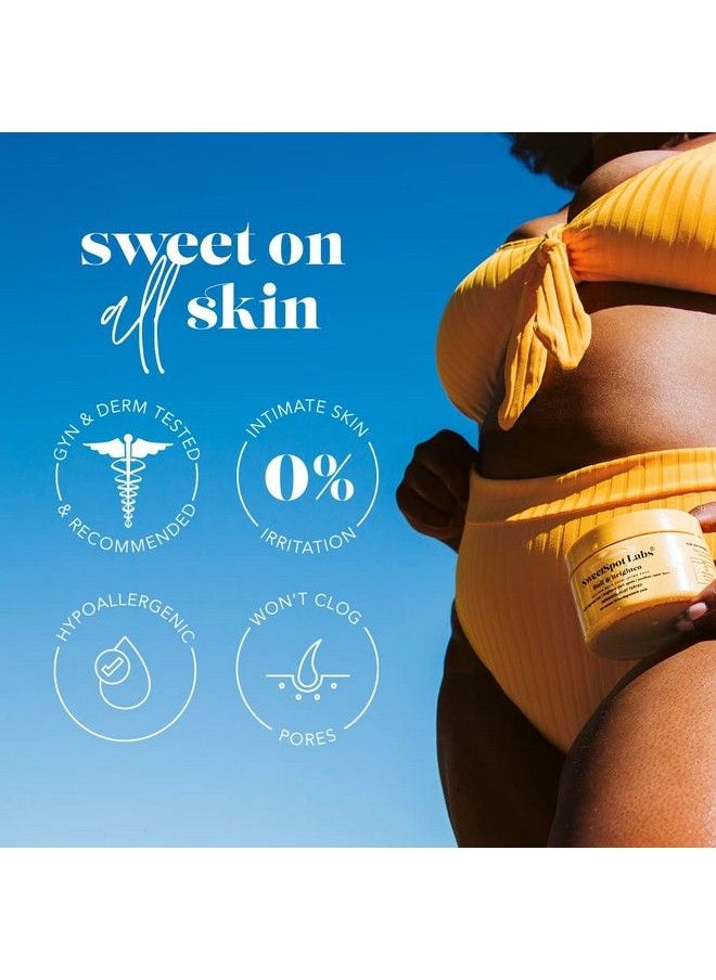 sweetspot labs Buff & Brighten Daily Ingrown Hair Treatment With Salicylic Acid And Niacinamide Safe For Bikini Area 50 Exfoliating & Brightening Pads  - Image 5