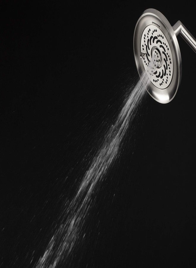Speakman S-5001-BN-E2 Kubos Exhilaration High Pressure Fixed Shower Head, 2 GPM, Brushed Nickel - Image 3