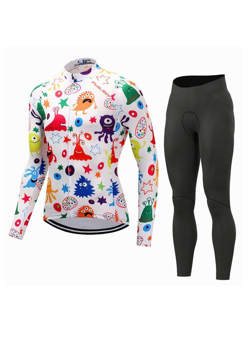 KUYING Outdoor Mountain Bike Road Bike Riding Suit Set 