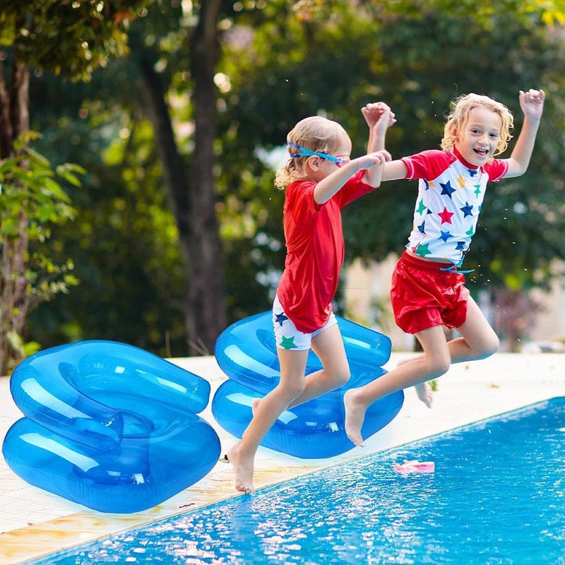 أريكة مائية قابلة للنفخ من PVC للأطفال والبالغين؛ كرسي لعب للأطفال. - Image 4