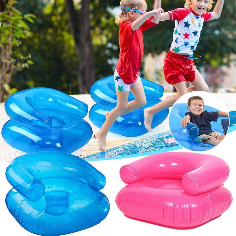 أريكة مائية قابلة للنفخ من PVC للأطفال والبالغين؛ كرسي لعب للأطفال. - Image 2
