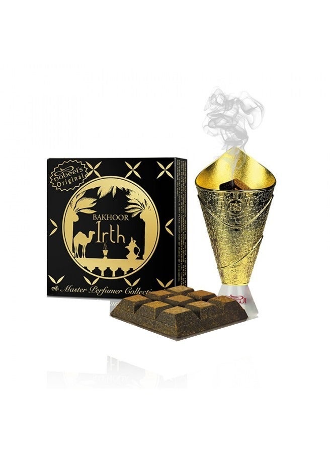 Nabeel Bakhoor Irth 40GMS Authentic Arabic Oudh Incense for a Deep Long-Lasting Luxury Fragrance Experience - Image 2