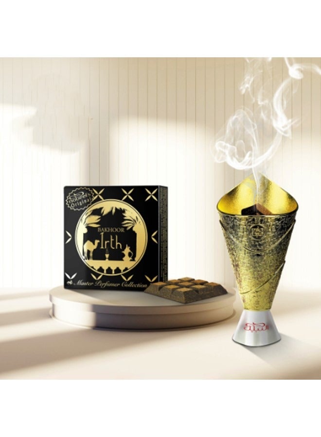 Nabeel Bakhoor Irth 40GMS Authentic Arabic Oudh Incense for a Deep Long-Lasting Luxury Fragrance Experience - Image 4