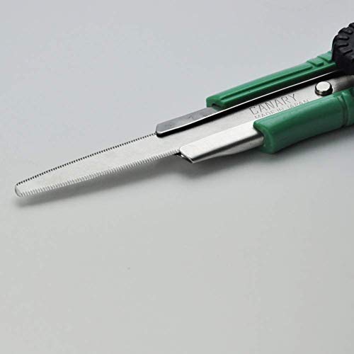 CANARY Heavy Duty Box Cutter Retractable Blade, Safety Corrugated Cardboard Cutter Knife, Made in JAPAN, Green (DC-25) - Image 3