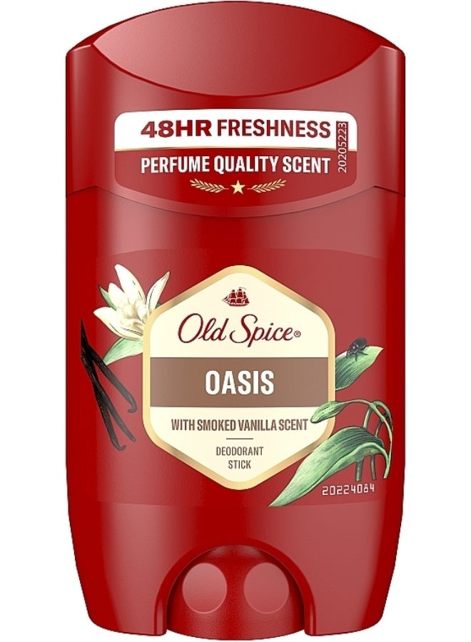 Old Spice Oasis Antiperspirant and Deodorant Stick For Men 50ml (Pack of 6) - Image 2