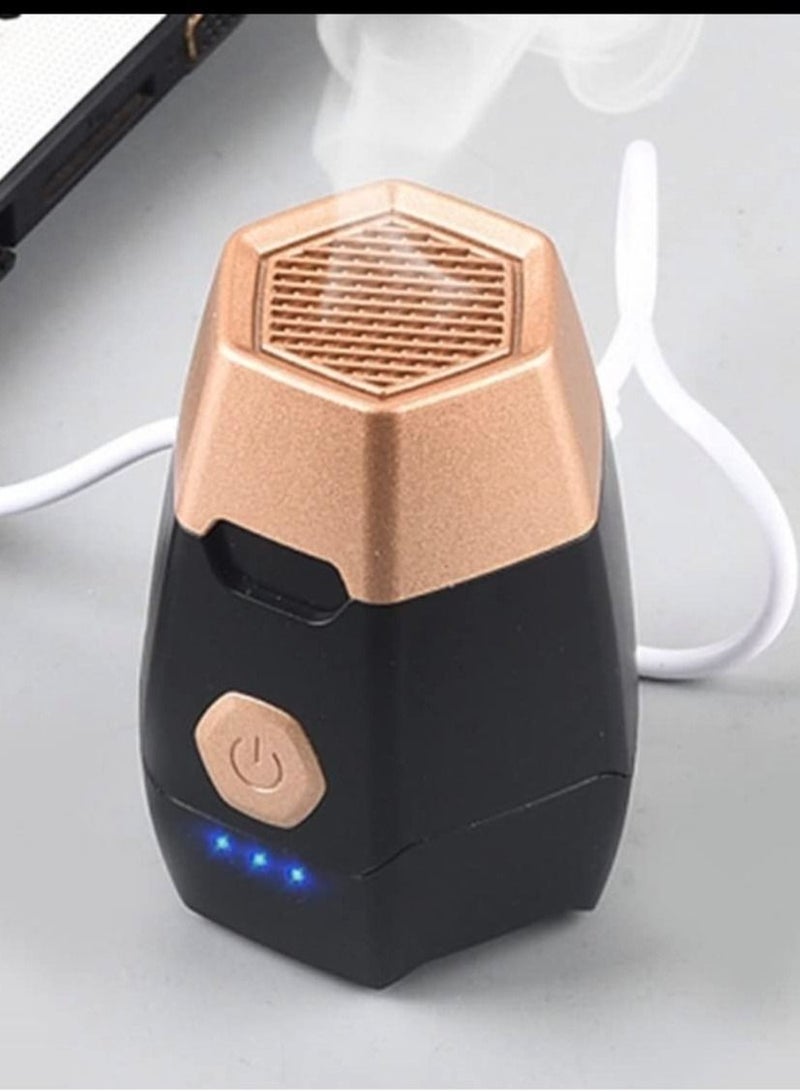 Bukhoor Mini Electric Incense Burner Bukhoor Car Incense Burner Dukhoon Bukhoor Aroma Diffuser Home Decor - Image 1