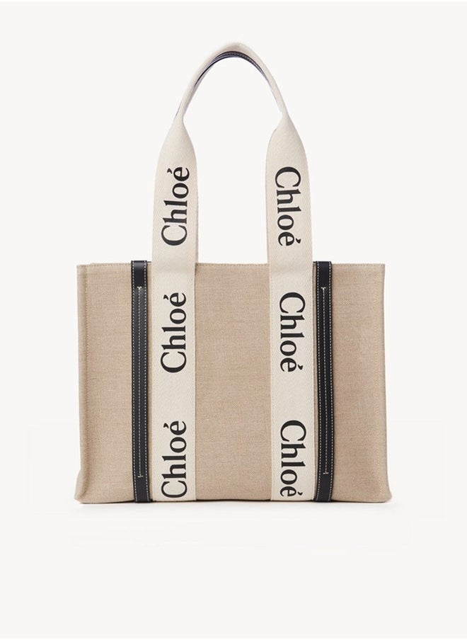 Chloe Large linen handbag  - Image 1