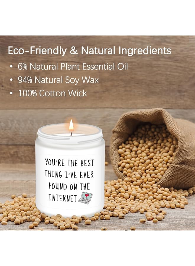 إيروريكس هدايا لها، هدية الذكرى السنوية، هدية رومانسية لصديقتها، هدايا عيد ميلاد مضحكة للنساء، زوجة، صديقة، أفضل الأصدقاء، أفضل صديقة، هدايا الأم، أفضل الشموع، هدايا للنساء - Image 3