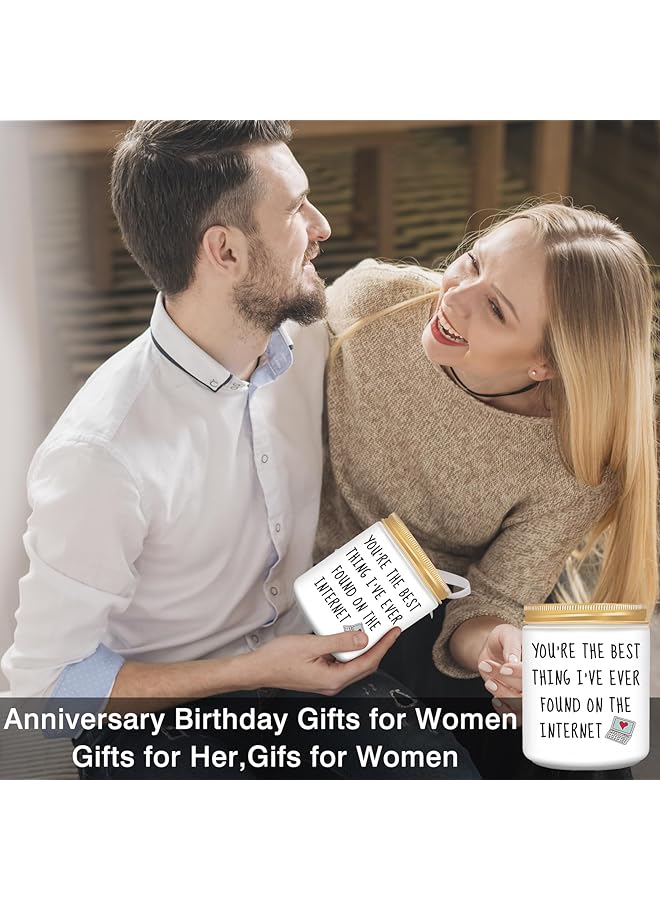 إيروريكس هدايا لها، هدية الذكرى السنوية، هدية رومانسية لصديقتها، هدايا عيد ميلاد مضحكة للنساء، زوجة، صديقة، أفضل الأصدقاء، أفضل صديقة، هدايا الأم، أفضل الشموع، هدايا للنساء - Image 5