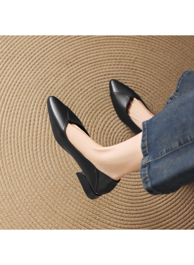 St&Sat Spring New Commuter Shoes Pointed Toe Fashion Wedding Shoes Business Fashion Banquet Leather Shoes - Image 4