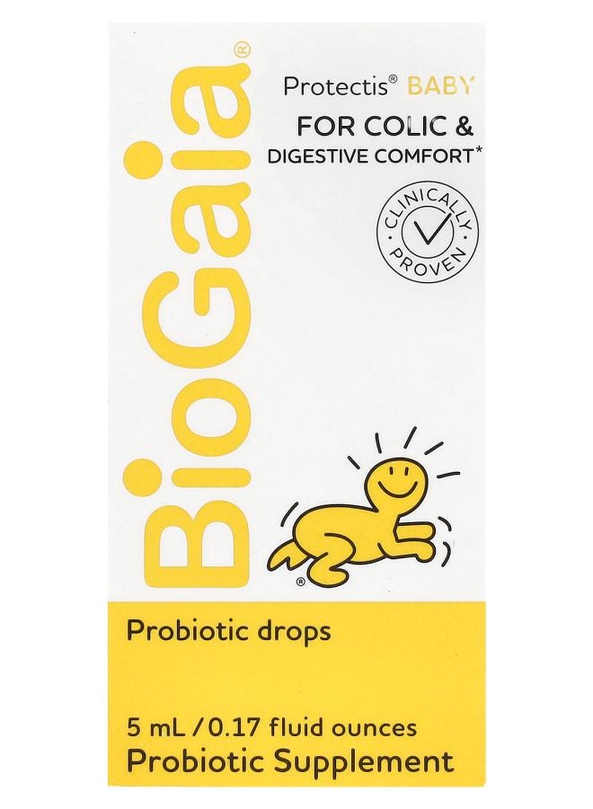BioGaia قطرات بروبيوتيك للأطفال بروتكتس 0.17 أونصة سائلة (5 مل)