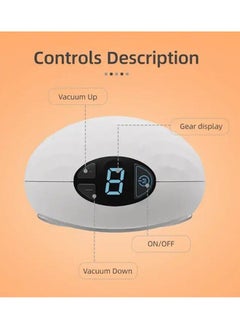 Filly Wearable Breast Pump Electric Hands-free wireless, Painless Breastfeeding with 3 models and 9 suction levels, Powerful 1500 mAh Battery , LCD Display  - Image 4