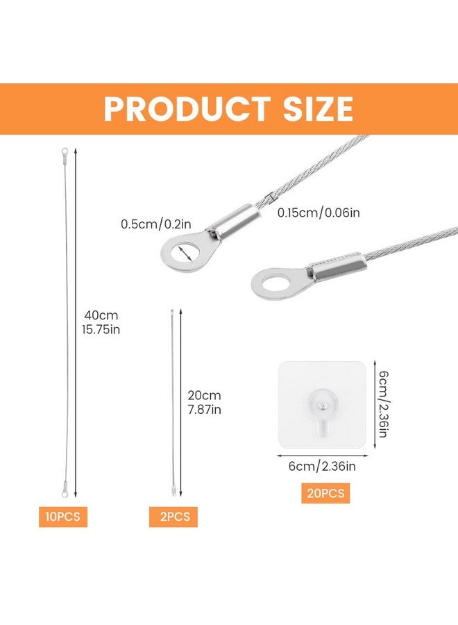 HONUTIGE 10 Pack Adjustable TV Safety Straps, Stainless Steel Furniture Straps, No-Drill Adhesive Anti-Tip Furniture Anchors for Baby Proofing, Secure Flat Screens Fix to Wall,Cabinet,Dresser,Stand Or Desk - Image 4