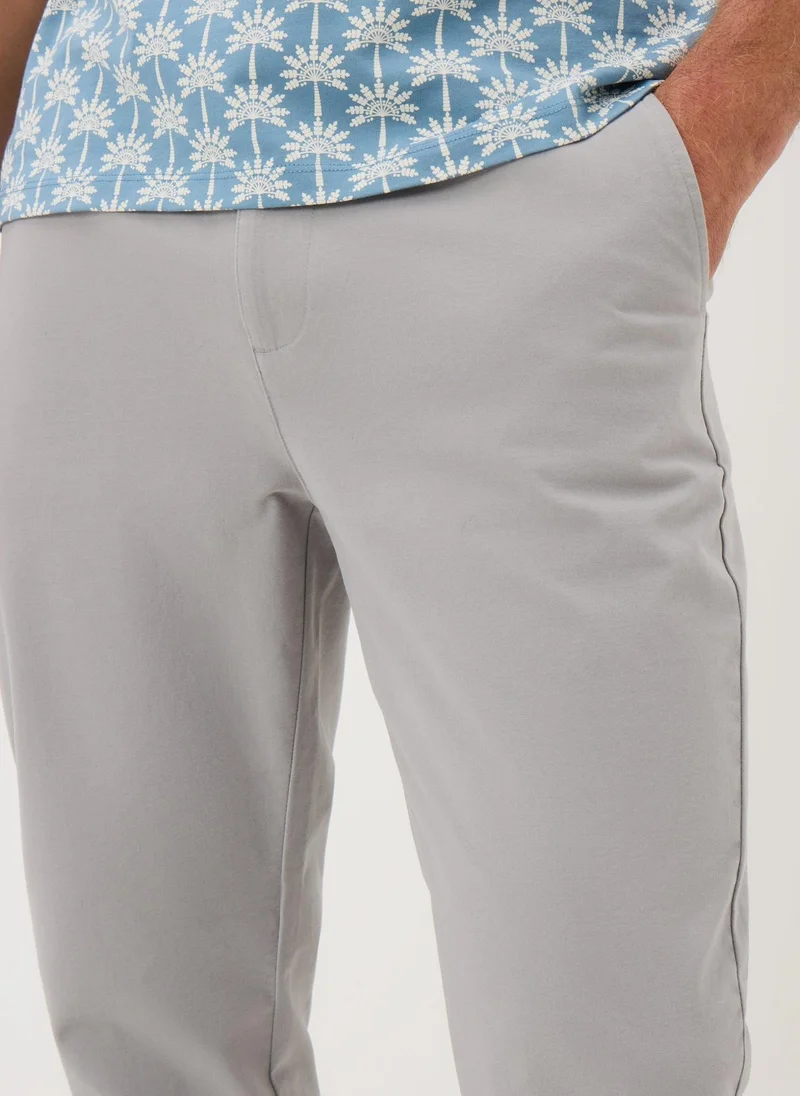 Matalan Grey Flex Chinos - 32 Waist Regular