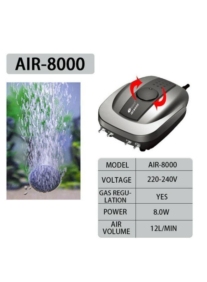 ريسن مضخة هواء بتصميم صامت من ريسون، حاصلة على براءة اختراع، موفرة للطاقة بتقنية ستريملاين - (أحجام متعددة) - Image 5