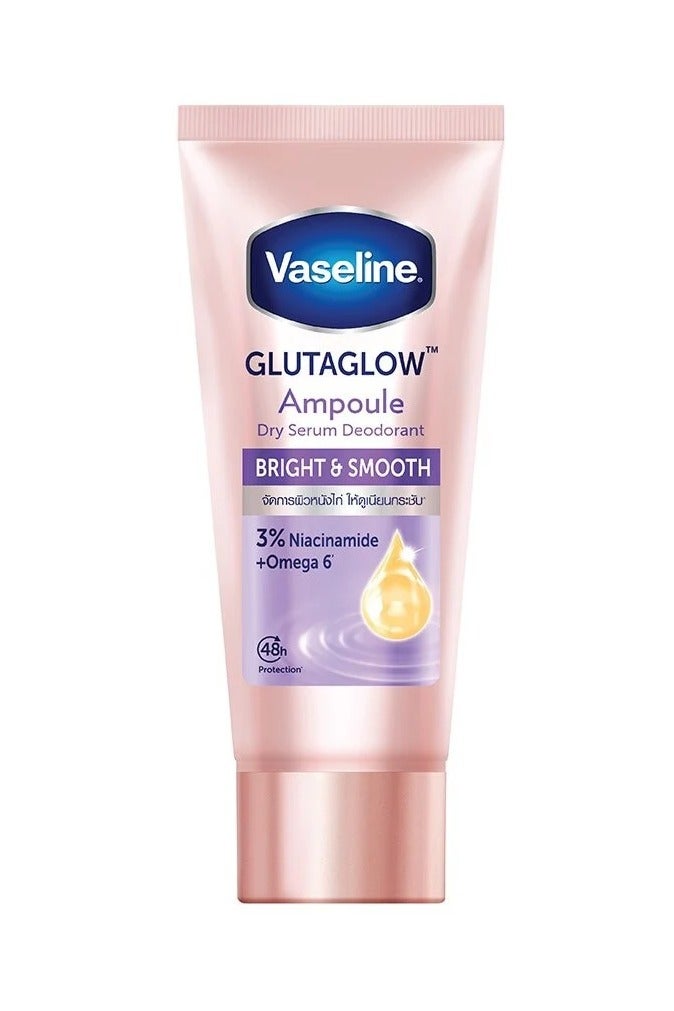 Vaseline Glutaglow Bright & Smooth Ampoule Dry Serum Deodorant - 45ml