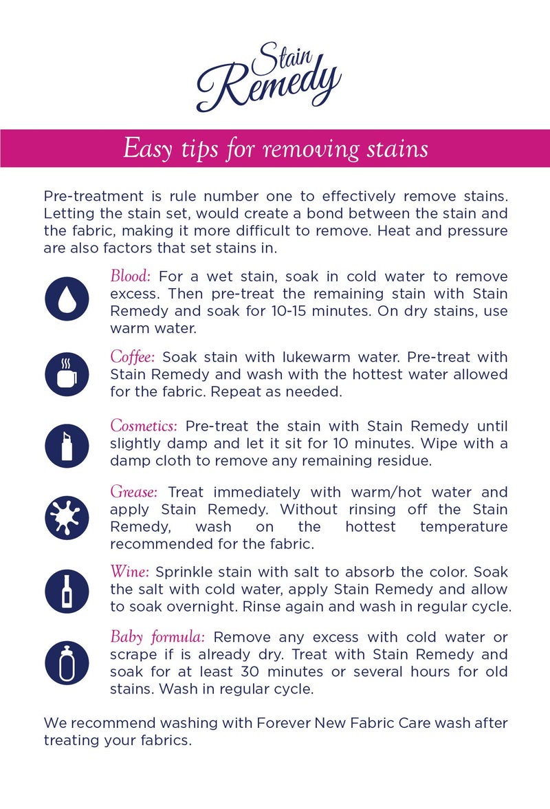 FOREVER NEW Stain Remedy Gel - Fabric Stain Remover - Built-in Brush, 7 Fl Oz - Image 5