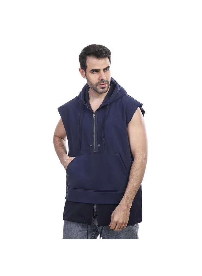 Coup Coup Men Casual Sleeveless Sweatshirt