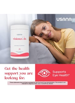 USANA USANA Visionex DS with Lutein Zeaxanthin for Advanced Eye Health and Vision Support* - 28 Tablets - 28 Day Supply  - Image 2