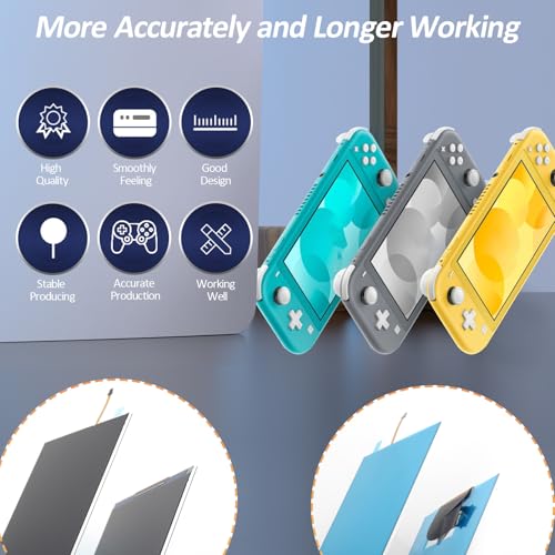 YWLRONG for Nintendo Switch Lite Screen Replacement for Switch Lite LCD Display Screen Assembly with Tools (Not Included Touch Digitizer) - Image 4