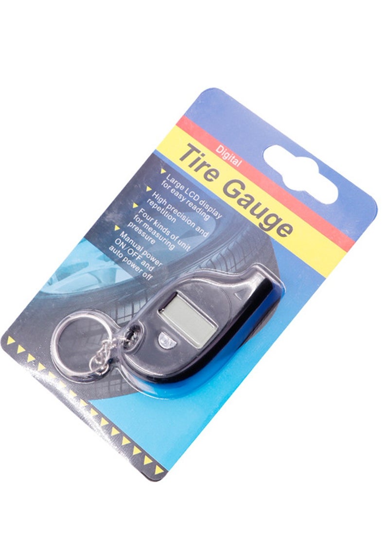 Generic LCD Digital Tire Pressure Gauge Mini Tyre Air Pressure Gauge with Keychain for Car Truck Motorcycle  - Image 4