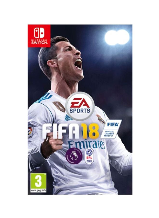 إي أيه لعبة الفيديو FIFA 18 (إصدار عالمي) - رياضات - nintendo_switch - Image 1