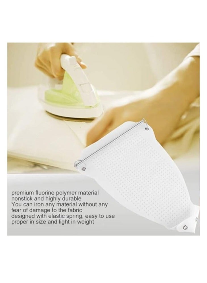 هابي هوم غطاء لوح الكي، غطاء واقٍ لطاولة الكي، واقي ملابس مرن بمقاس يمنع الاحتراق، غطاء ماكو - Image 3