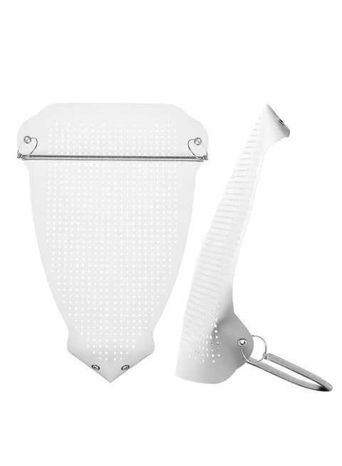 غطاء لوح الكي، غطاء واقٍ لطاولة الكي، واقي ملابس مرن بمقاس يمنع الاحتراق، غطاء ماكو