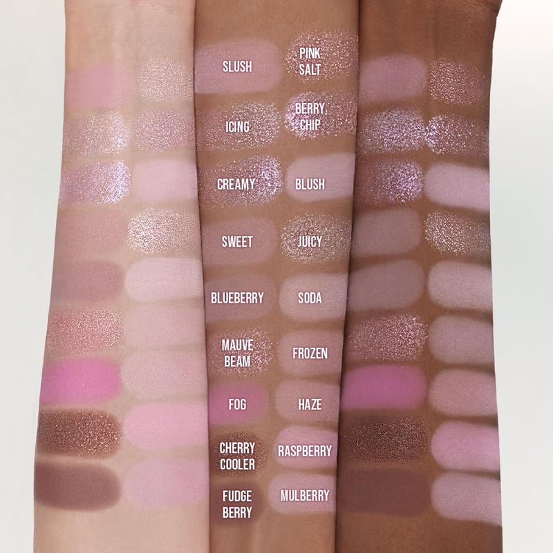 dasique Shadow Palette #18 Berry Smoothie l Vegan, Cruelty-Free l 18 Blendable Shades in Smooth Matte and Shimmer Finishes with Gorgeous Pearls - Image 5