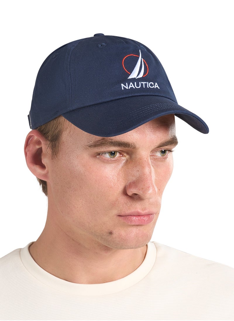 NAUTICA Navy 3D Embroidered Logo Cap  - Image 1