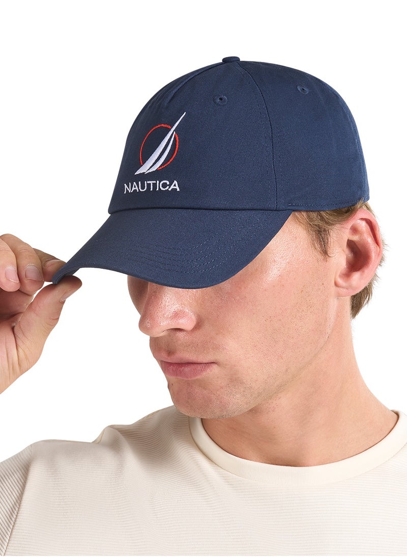 NAUTICA Navy 3D Embroidered Logo Cap  - Image 2