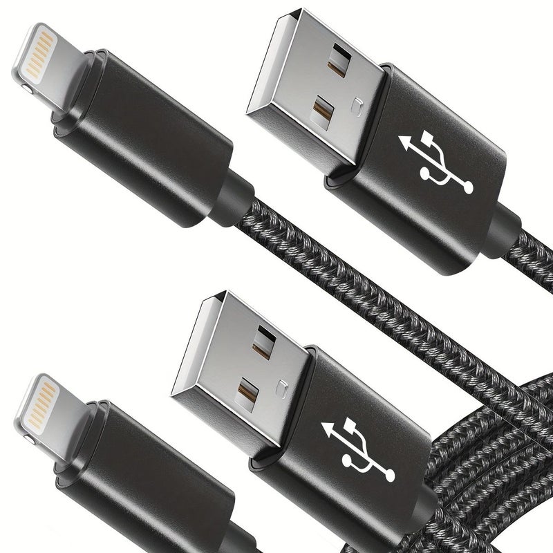 MFI Fast Charging USB Data Sync Cable 2Pack Girly Pink 1m for iPhone iPad - Image 5