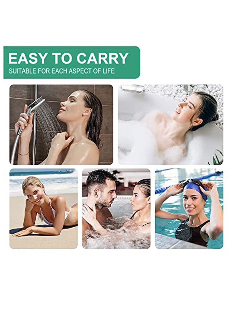 Excefore Exfoliating Gloves 2 Pcs, for Bath Shower Exfoliation Mitt, Body Scrubber, Dead Skin Remover Mitt for Women Men  - Image 5