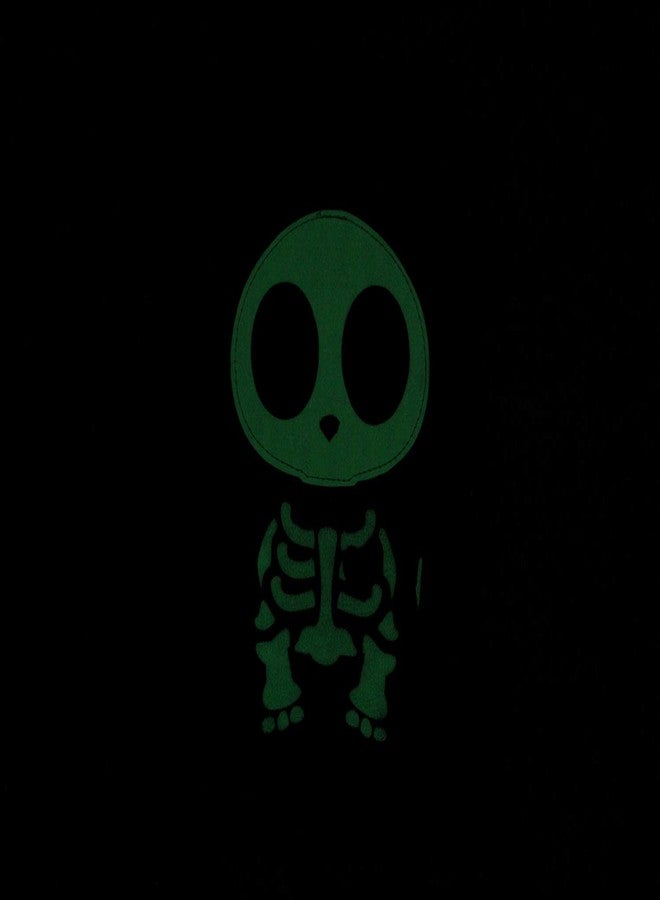 Things2Die4 Black Glow in the Dark Skeleton Cat Crossbody Purse Small - Image 4