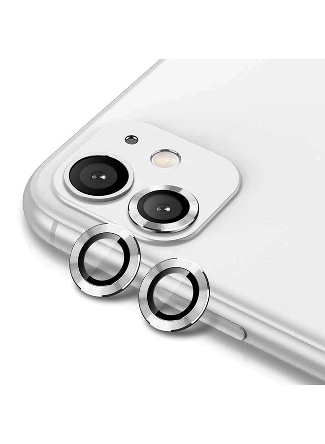 HYPHEN Camera Lens Protector Apple iPhone 11 Silver - Image 1