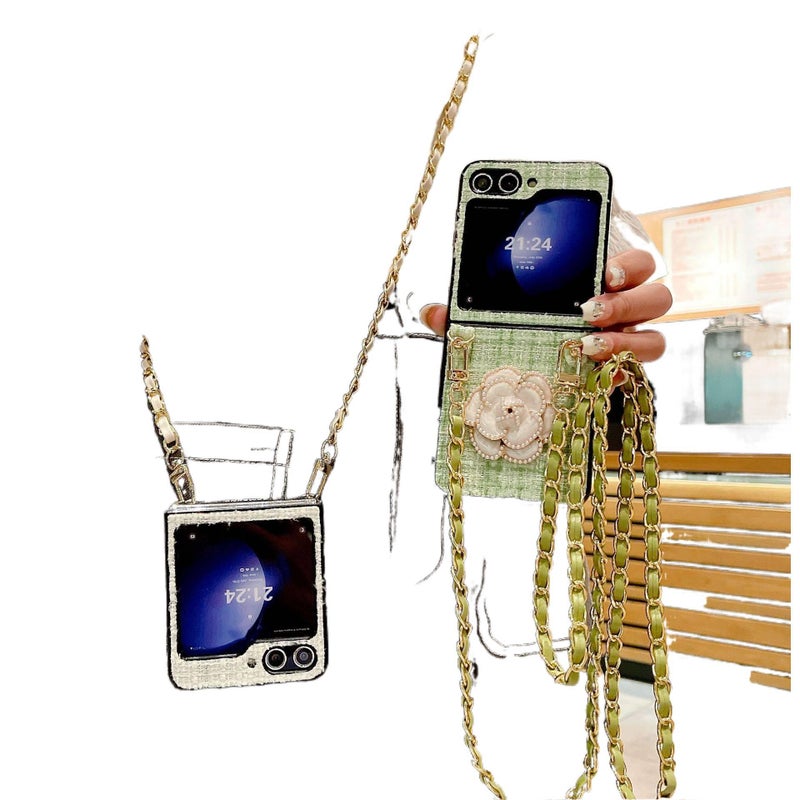 غطاء واقي، PC حماية من السقوط، مقاوم للصدمات لـ Samsung Galaxy Z Flip 6 للتخزين العملي للمدرسة للهدايا - Image 5