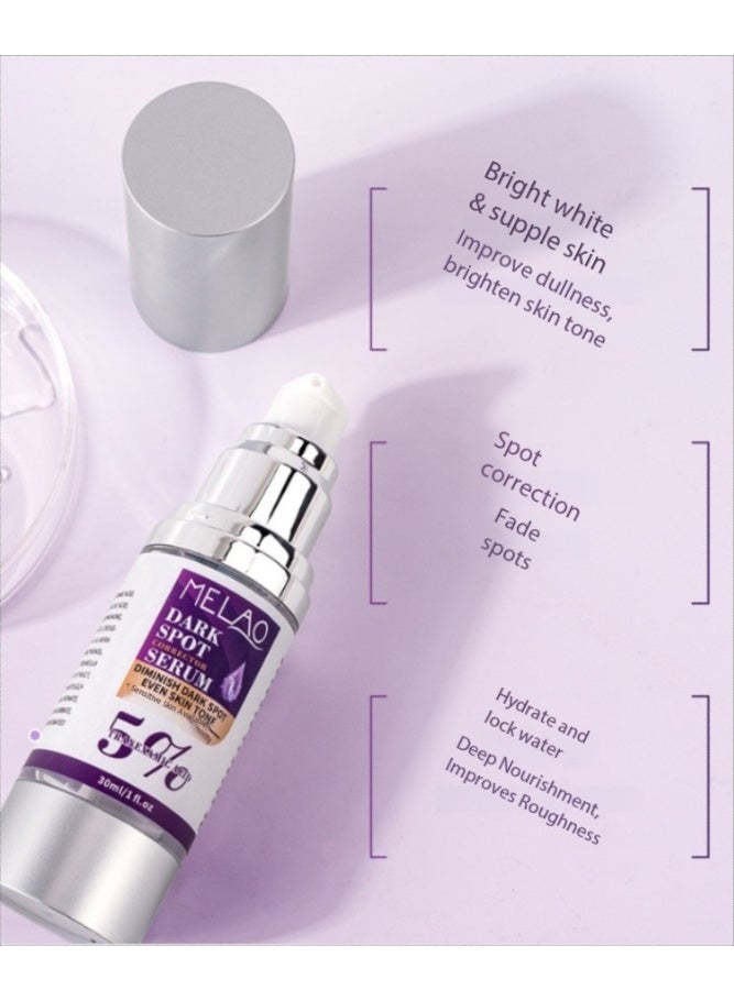 ميلاو سيروم مُصحّح للبقع الداكنة، ٣٠ مل، مع ٥٪ ترانيكساميك AHD - Image 2