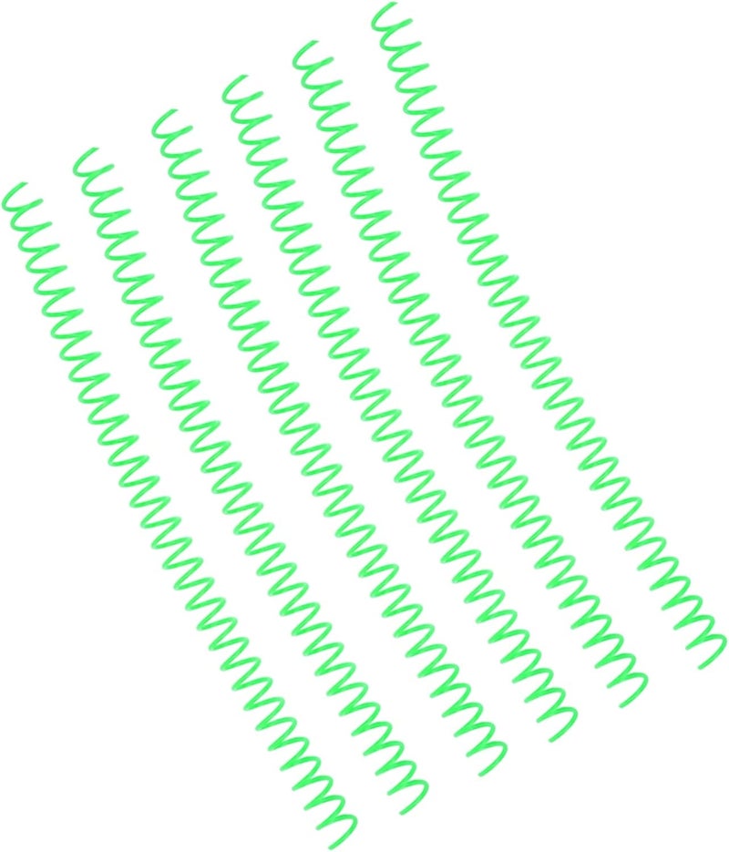 Spiral Binding Coil Large Capacity Comb 30 Holes 13MM Diameter Set KIT for Office Classroom Library Storage (Green) - Image 5