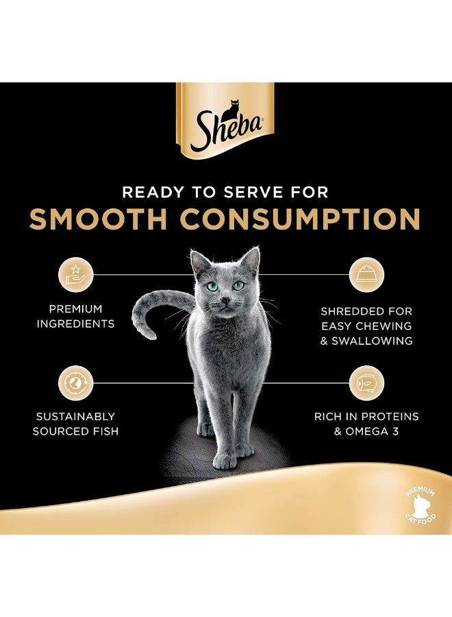 Sheba Filets Chicken With Shrimps And Tuna For Cat - 60G (Pack Of 16) - Image 2