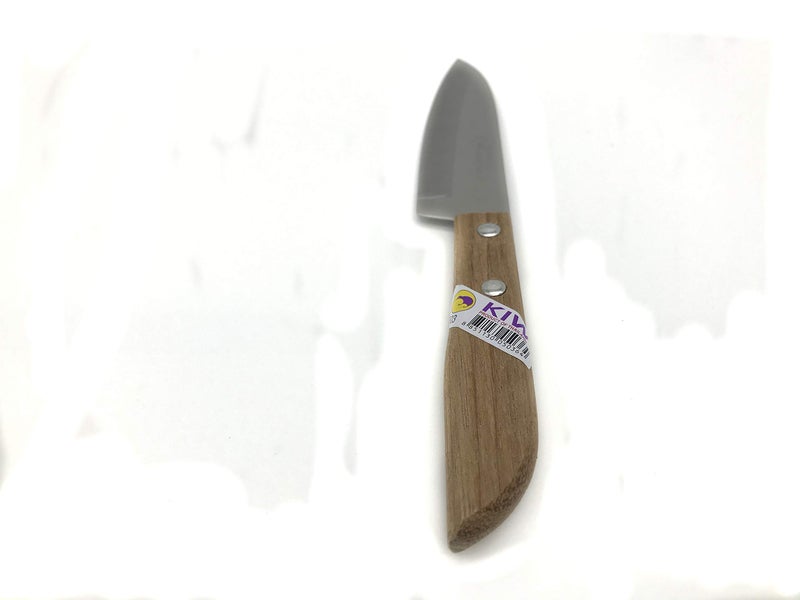 Kiwi 4" Sharp Pairing Knife, with wood Handle # 503 - Image 4
