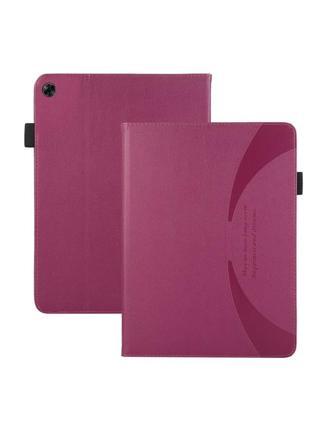 اس-توب جراب لجهاز هواوي ميديا باد M5 10 برو، مصنوع من الجلد المتين، بتصميم ليتشي - Image 2